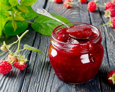 Заготовки из малины на зиму