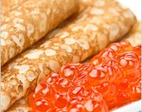 Блины с икрой